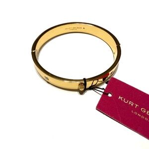 Kurt Geiger Shiny Gold Bangle